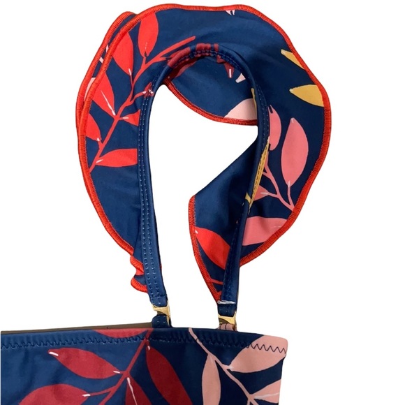 CAROLINA K Bathing suit top Bikini top w/ detachable straps Size XS - Picture 9 of 13